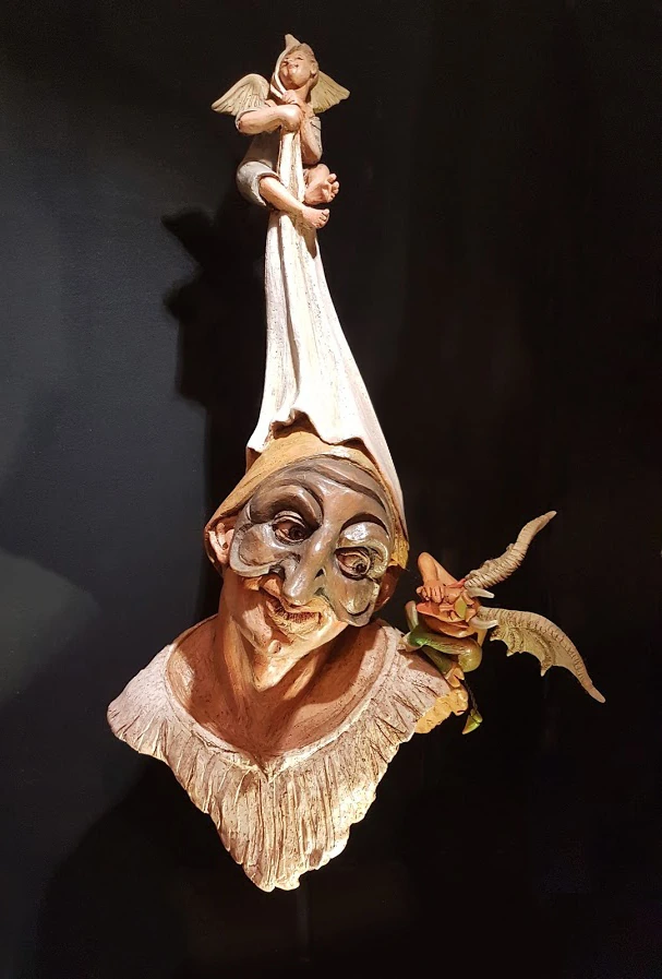 La scelta, scultura di Salvatore Troiano