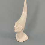 busto pulcinella bianco blb50. 2
